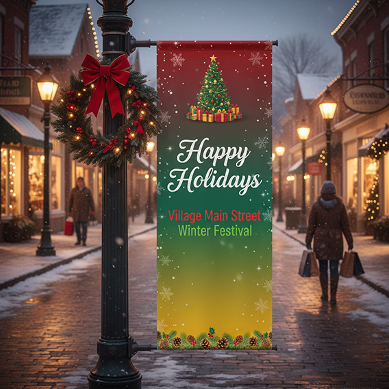 Pole Pocket Banners by Royal Printing Solutions